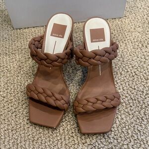 Dolce Vita Women's Tan Braided Sandals